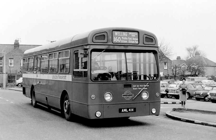 AEC Swift 4MP2R Marshall (B42F) 1970 года  (UK) (фото 2 из 2)